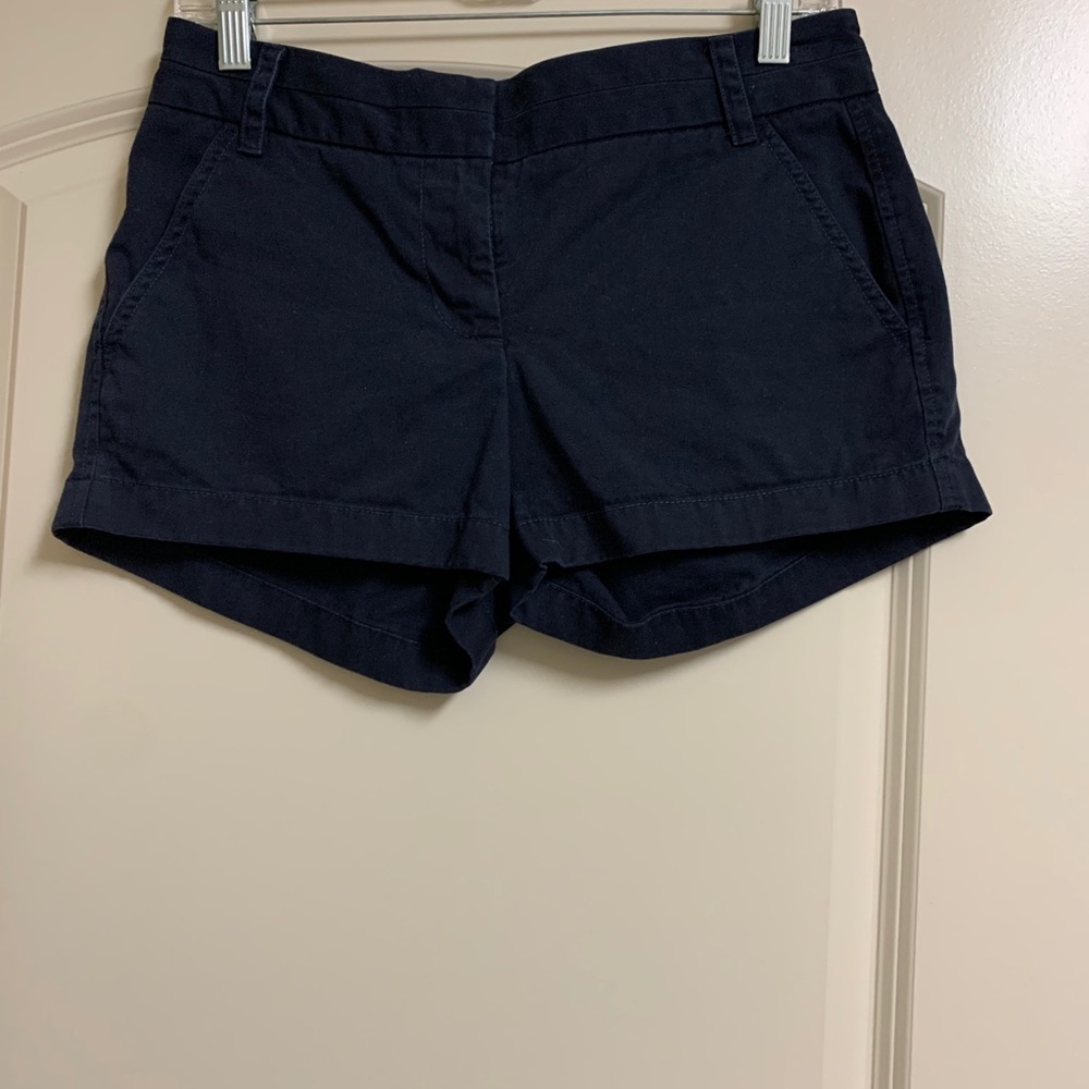 J Crew Navy Chino Shorts